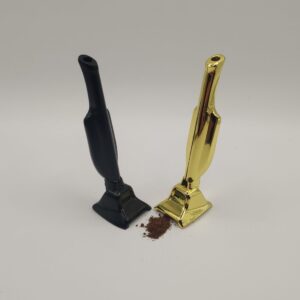 Schnupfstaubsauger gold und schwarzem look